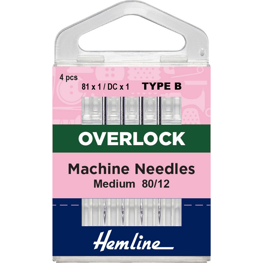 Hemline Variety Quilting Machine Needles - 80/12 Size For Medium Weight Fabrics And Quilting Projects