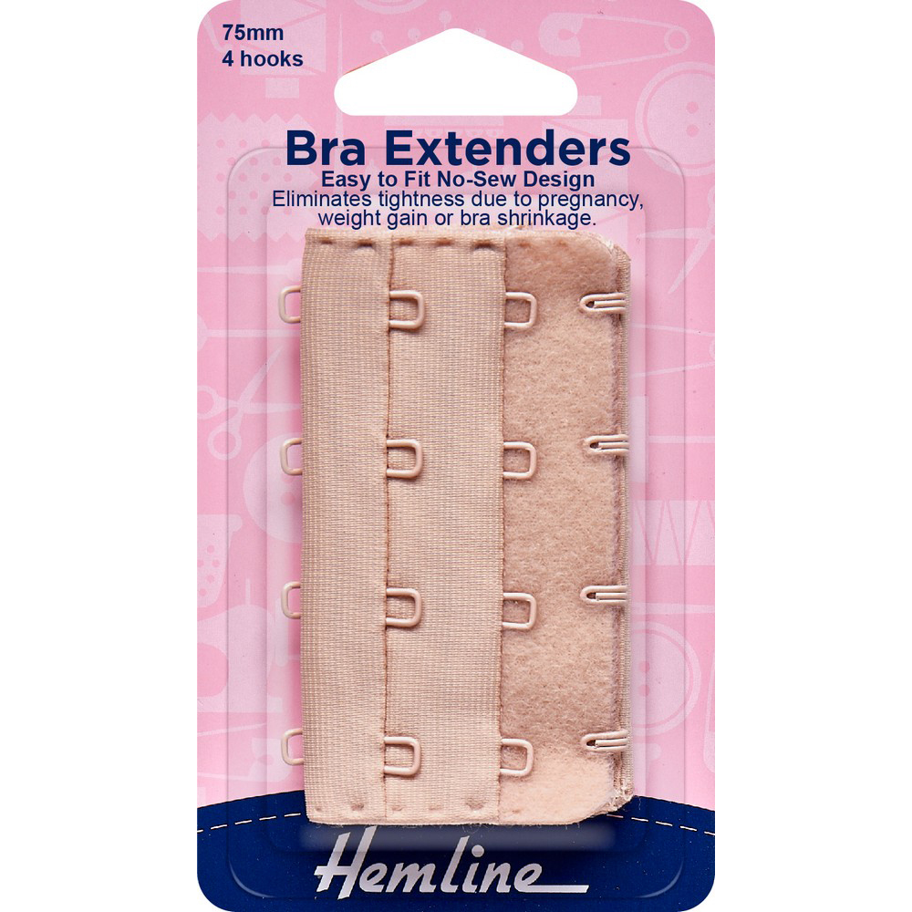 Hemline Bra Back Extenders: 50mm - 3 Hooks — ULTIMATE CRAFT