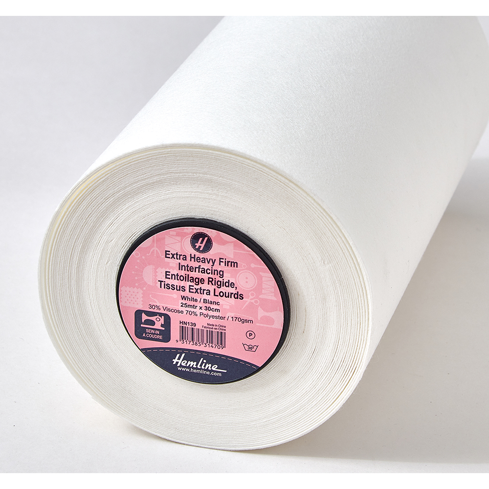 Elastico Intrecciato In Poliestere Hemline H620.3 - 3 Mm X 5 Metri, Bianco, Resistente E Morbido Per Cucito E Costumi